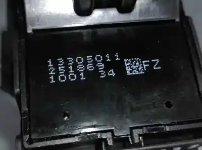 Peça sobressalente para automóvel em segunda mão botão / interruptor elevador vidro dianteiro esquerdo por opel insignia berlina 2.0 16v cdti referências oem iam 