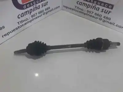Peça sobressalente para automóvel em segunda mão transmissão dianteira esquerda por citroen c2 sx referências oem iam 