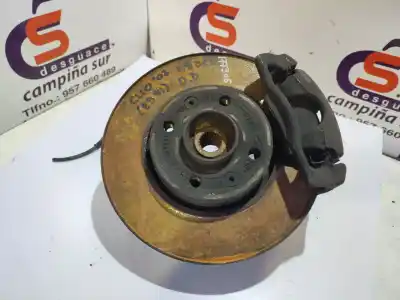 Peça sobressalente para automóvel em segunda mão manga de eixo dianteira direita por renault clio iii 1.5 dci diesel referências oem iam 