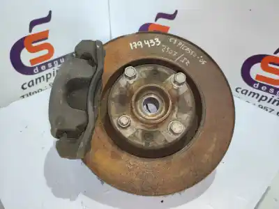 Peça sobressalente para automóvel em segunda mão manga de eixo dianteira esquerda por citroen c3 picasso 1.6 16v hdi fap referências oem iam 