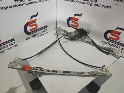 Peça sobressalente para automóvel em segunda mão elevador de vidros dianteira esquerda por bmw serie 3 berlina (e46) 2.0 16v diesel cat referências oem iam 