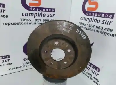Peça sobressalente para automóvel em segunda mão disco de travão dianteiro por ford c-max (cb3) 1.8 tdci turbodiesel cat referências oem iam 