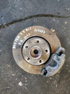 Second-hand car spare part front right knuckle for dacia duster 1.5 dci diesel fap cat oem iam references 