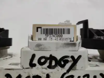 Автозапчасти б/у отопление / кондиционирование воздуха за dacia lodgy (js_) 1.5 dci ссылки oem iam 5p3743000  