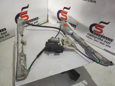 Peça sobressalente para automóvel em segunda mão elevador de vidros dianteira esquerda por citroen c5 berlina 2.2 hdi vivace referências oem iam 9632531880