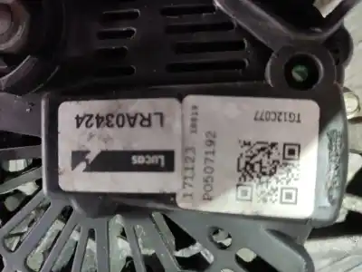 Автозапчастина б/у генератор для renault scénic iii (jz0/1_) 1.2 tce посилання на oem iam lra03424  