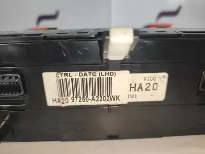 Second-hand car spare part climate control for kia pro cee´d (jd) 1.4 crdi 90 oem iam references 97250a2202wk  