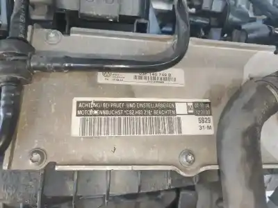 Second-hand car spare part complete engine for audi a1 (8x) 1.2 16v tfsi 86 cv / 63 kw oem iam references cbza  