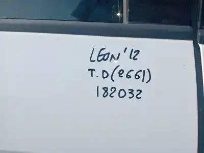 Автозапчастина б/у двері задні праві для seat leon (5f1) 1.0 tsi посилання на oem iam   