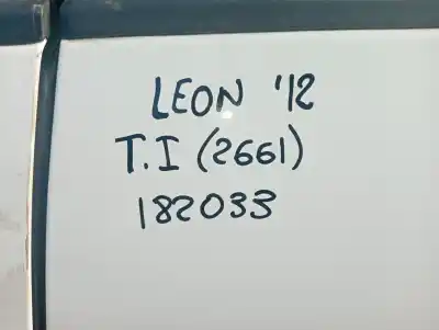 Автозапчастина б/у двері задні ліві для seat leon (5f1) 1.0 tsi посилання на oem iam   