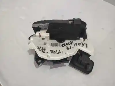 Автозапчастина б/у замок заднього правого дверя для seat leon (5f1) 1.0 tsi посилання на oem iam 5k4839016af  