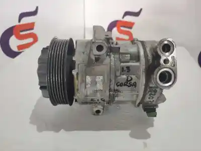 Peça sobressalente para automóvel em segunda mão compressor de ar condicionado a/a a/c por opel corsa d 1.3 16v cdti referências oem iam 