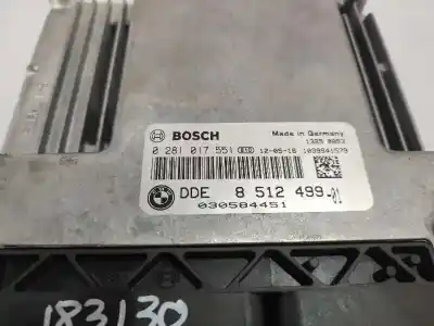 Second-hand car spare part ecu engine control for bmw x1 (e84) 2.0 turbodiesel cat oem iam references 0281017551  