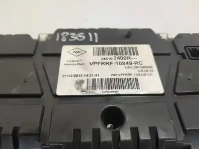 Second-hand car spare part dashboard for renault captur i (j5_, h5_) 1.5 dci 90 oem iam references 248107400r  