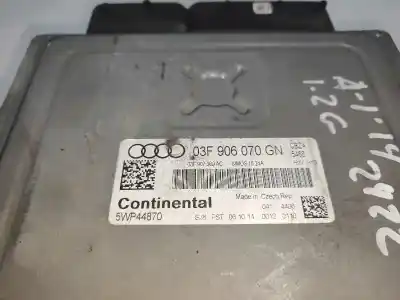 Second-hand car spare part ecu engine control for audi a1 (8x) 1.2 16v tfsi 86 cv / 63 kw oem iam references 03f906070gn  