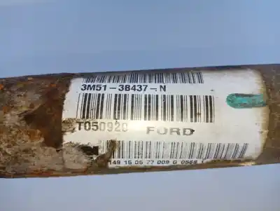 Автозапчастина б/у передня ліва трансмісія для ford focus c-max (cap) 2.0 tdci cat посилання на oem iam 3m513b437n  