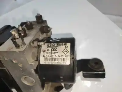 Second-hand car spare part abs for renault scenic iii 1.4 tce oem iam references 476602642r  