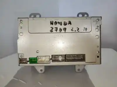 Автозапчастина б/у аудіо система / радіо cd для honda cr-v iii (re_) 2.2 i-dtec 4wd (re6) посилання на oem iam 39100swag212m1  