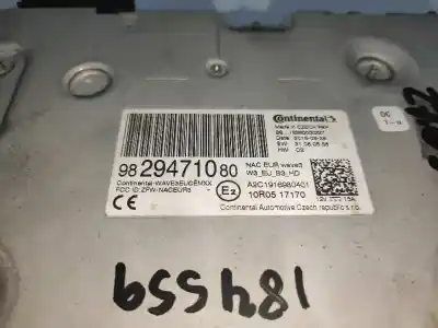 Recambio de automóvil de segunda mano de sistema navegacion gps para peugeot 508 1.5 blue-hdi fap referencias oem iam 9829471080  