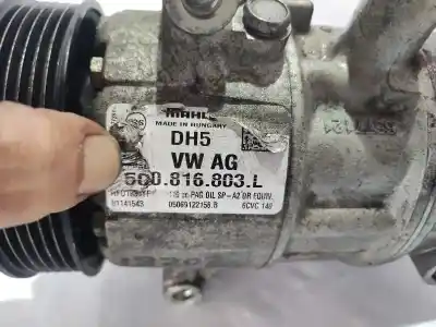 Автозапчастина б/у компресор кондиционера для seat leon (5f1) 1.0 tsi посилання на oem iam 5q0816803l  