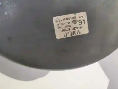 Peça sobressalente para automóvel em segunda mão servo freio por nissan qashqai / qashqai +2 i (j10, nj10, jj10e) 1.5 dci referências oem iam 0204051567  