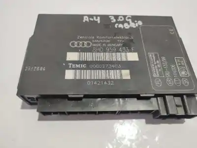 Автозапчасти б/у блок управления комфортом за audi a4 cabrio (8h) 3.0 v6 30v cat (asn) ссылки oem iam 8h0959433f  