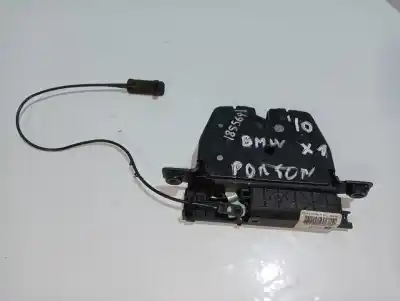 Second-hand car spare part trunk lock for bmw x1 (e84) 2.0 turbodiesel cat oem iam references 912781106