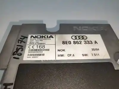 Second-hand car spare part audio system / radio cd for audi a4 cabrio (8h) 3.0 v6 30v cat (asn) oem iam references 8e0862333a  