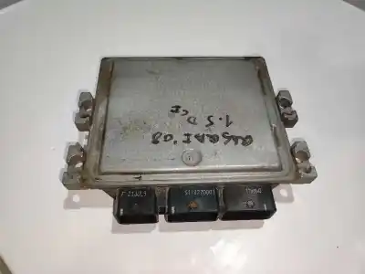 Second-hand car spare part ecu engine control for nissan qashqai / qashqai +2 i (j10, nj10, jj10e) 1.5 dci oem iam references s180033107a  
