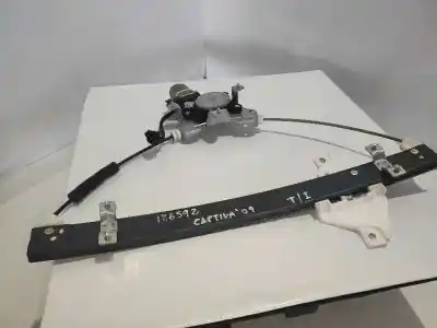 Peça sobressalente para automóvel em segunda mão elevador de vidros traseiro esquerdo por chevrolet captiva 2.0 diesel cat referências oem iam 259937971