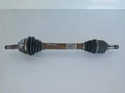 Second-hand car spare part front left transmission for peugeot 208 1.6 blue-hdi fap oem iam references 9656135280