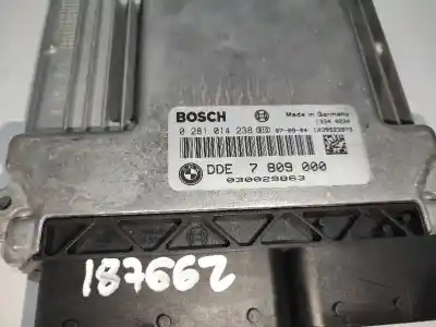 Second-hand car spare part ecu engine control for bmw serie 3 coupe (e92) 2.0 turbodiesel cat oem iam references 0281014238  