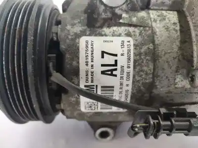 Pezzo di ricambio per auto di seconda mano compressore aria condizionata per opel astra j lim. 1.4 16v turbo (bivalent. gasolina / lpg) riferimenti oem iam 13450515h  
