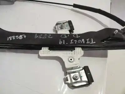 Second-hand car spare part passenger side right window regulator for ssangyong tivoli crystal 4x2 oem iam references   