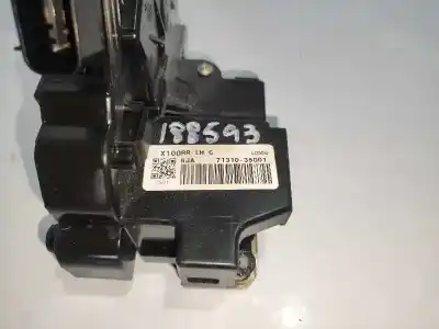 Second-hand car spare part rear left door lock for ssangyong tivoli crystal 4x2 oem iam references 7131035001  