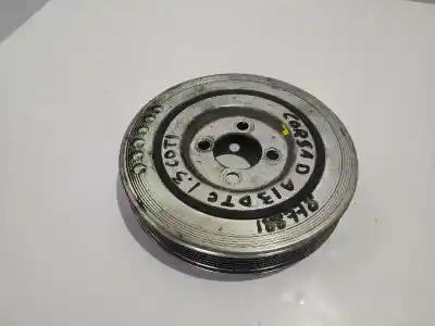 Peça sobressalente para automóvel em segunda mão polia do virabrequim por opel corsa d 1.3 16v cdti referências oem iam 55200498