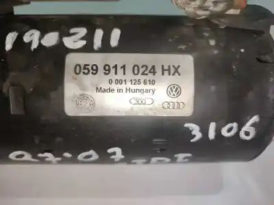 Автозапчастина б/у двигун запускається для audi q7 (4l) 3.0 v6 24v tdi посилання на oem iam 059911024jx  