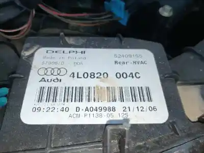 Автозапчастина б/у вентилятор опалення для audi q7 (4l) 3.0 v6 24v tdi посилання на oem iam   
