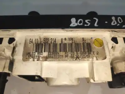 Автозапчасти б/у отопление / кондиционирование воздуха за mini mini (r50,r53) 1.6 16v cat 116 cv / 85 kw ссылки oem iam 64111502214  