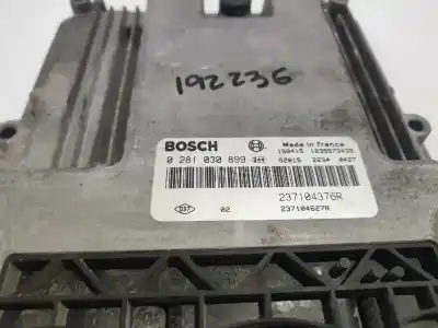 Second-hand car spare part ecu engine control for renault kangoo * oem iam references 0281030899  