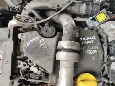 Second-hand car spare part complete engine for nissan qashqai / qashqai +2 i (j10, nj10, jj10e) 1.5 dci oem iam references k9kd430