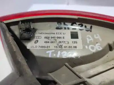 Second-hand car spare part left tailgate light for audi a4 avant (8e) * oem iam references 8e9945095e  