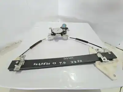 Second-hand car spare part rear right window regulator for ssangyong korando (ck) 2.0 e-xdi oem iam references 7332134001