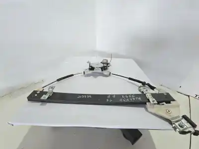 Second-hand car spare part passenger side right window regulator for ssangyong korando (ck) 2.0 e-xdi oem iam references 7232134001