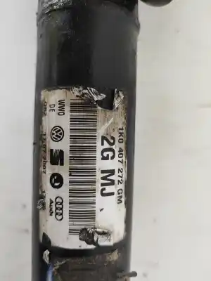 Pièce détachée automobile d'occasion transmission avant droite pour seat altea (5p1) 1.9 tdi références oem iam 5q0407272ff 1k0407272gm 