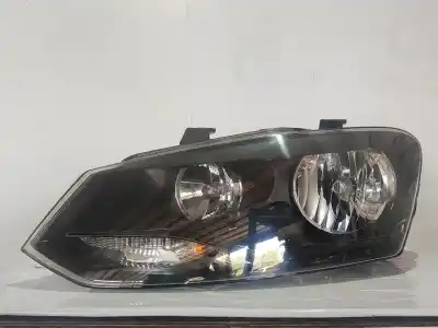 Second-hand car spare part LEFT HEADLIGHT for VOLKSWAGEN POLO VAN (6R) 1.4 TDI OEM IAM references 6R1941007G  