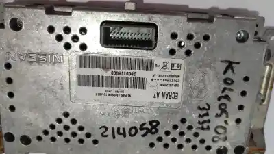 Peça sobressalente para automóvel em segunda mão módulo / sistema de navegação gps por renault koleos * referências oem iam 28091jy000  