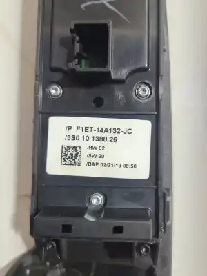 Second-hand car spare part left front power window switch for ford kuga (cbs) titanium oem iam references 2033142  14a132jc