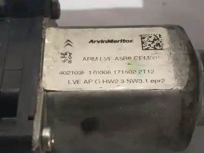 İkinci el araba yedek parçası ön sol pencere regülatörü için citroen berlingo multispace (b9) 1.6 hdi 75 / bluehdi 75 oem iam referansları   