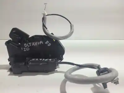 Pezzo di ricambio per auto di seconda mano SERRATURA PORTA ANTERIORE DESTRA per SKODA OCTAVIA III COMBI (5E5, 5E6)  Riferimenti OEM IAM 5TB837016E A046465 B6C5TB837016C